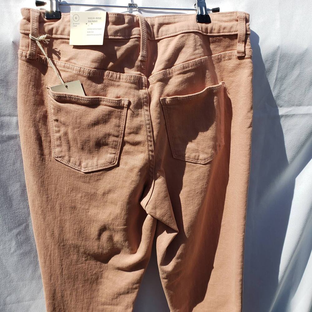 Universal Thread High Rise Skinny Crop Jeans 6 - Picture 6 of 8
